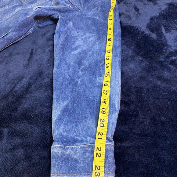 VINTAGE WRANGLER JEAN JACKET - Picture 6 of 8